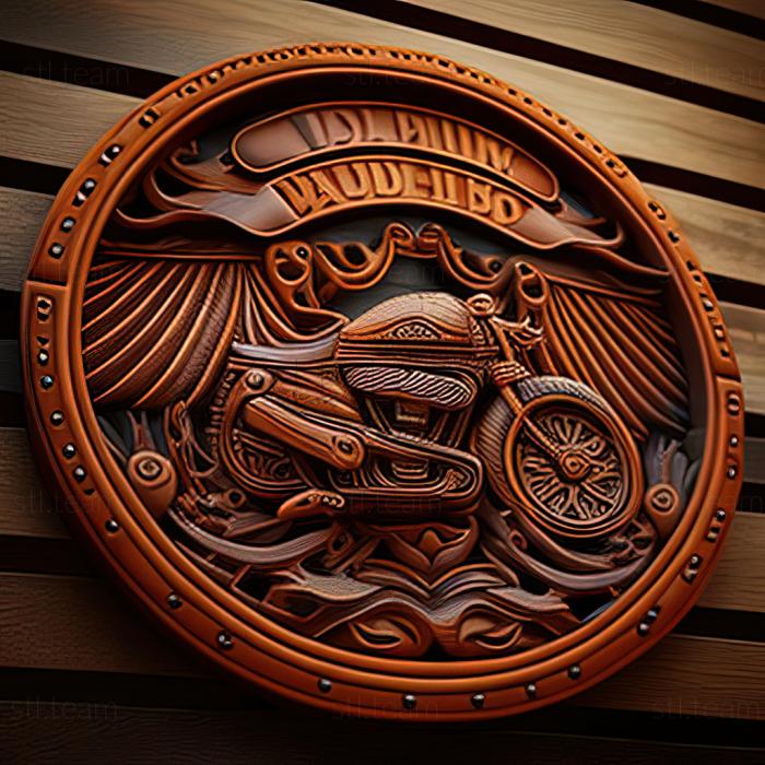 3D модель Harley Davidson SuperLow (STL)